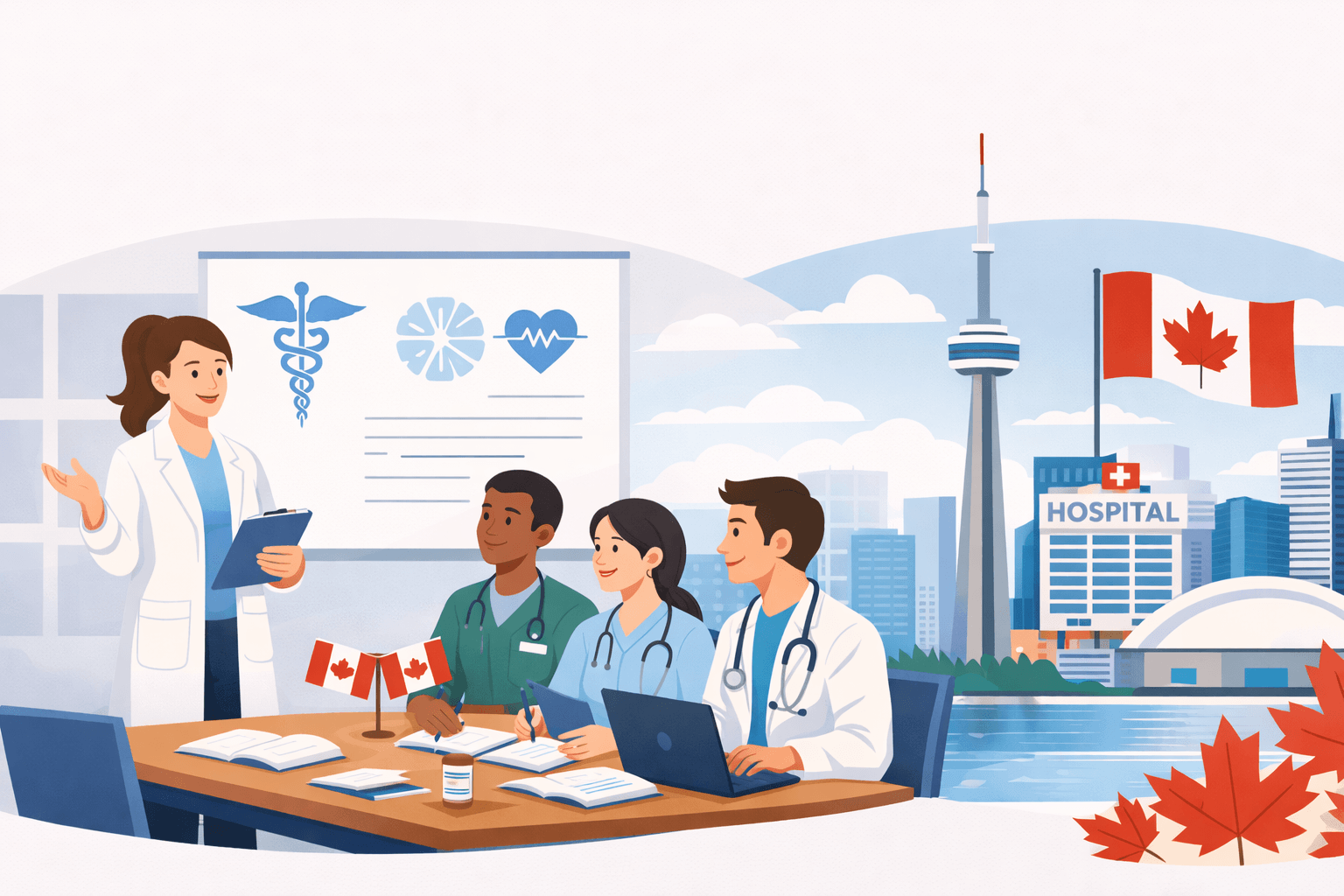 Chương trình tiếng Anh chuyên ngành Y tại Toronto, Canada